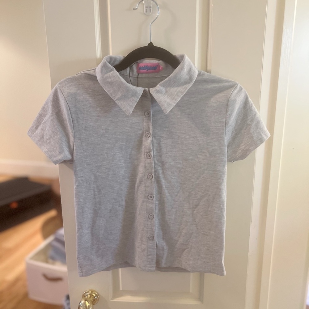 Edikted Button-Up Top